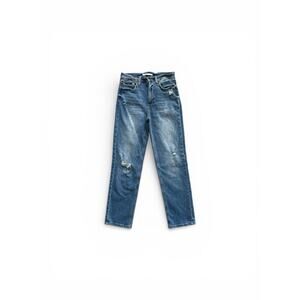 Whetherly Pierce High Rise Straight Leg Jeans Size 26L